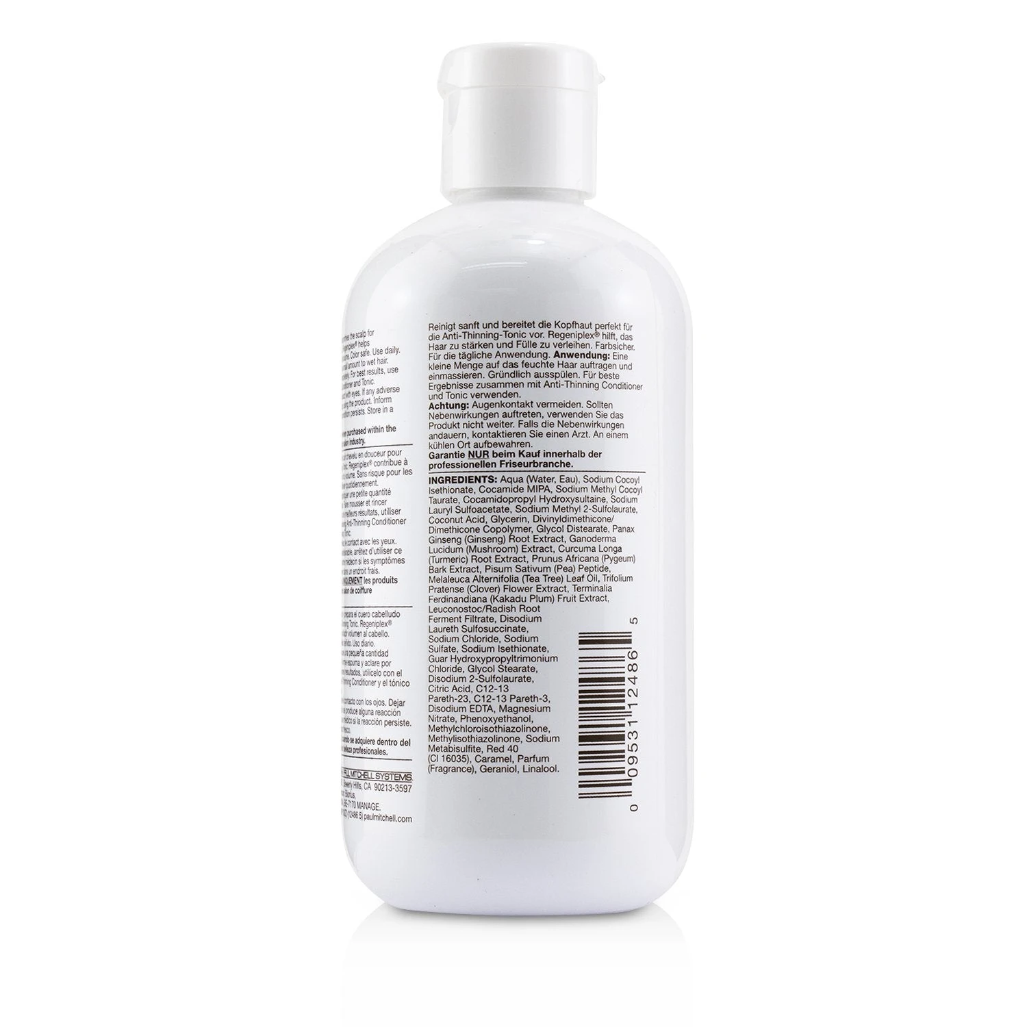 Paul Mitchell Tea Tree Scalp Care Anti-Thinning Shampoo (For Fuller, Stronger Hair) 1000ml/33.8oz 5 Paul Mitchell Tea Tree Scalp Care Anti-Thinning Shampoo (For Fuller, Stronger Hair) 1000ml/33.8oz - Image 5