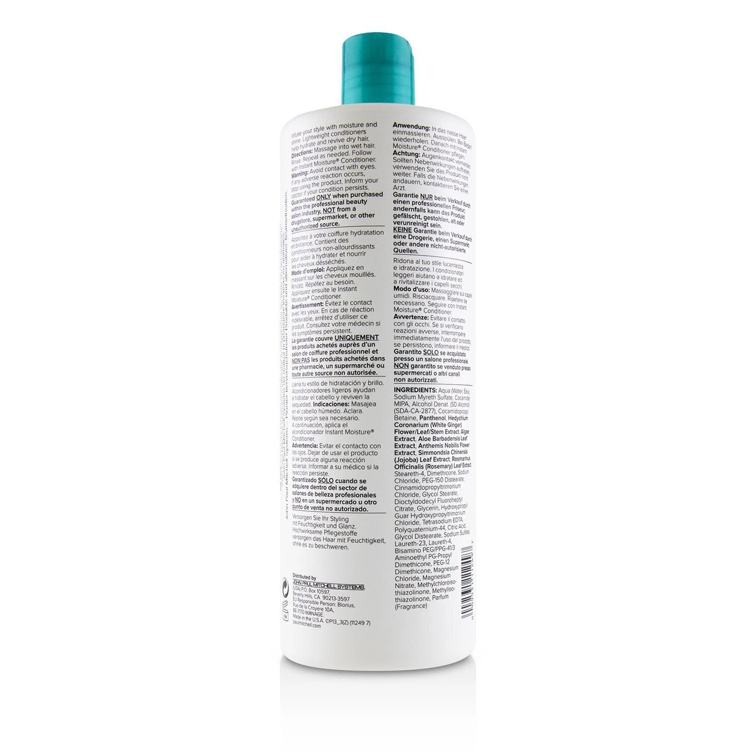 Paul Mitchell Instant Moisture Shampoo (Hydrates - Revives) 1000ml/33.8oz 3 Paul Mitchell Instant Moisture Shampoo (Hydrates - Revives) 1000ml/33.8oz - Image 3