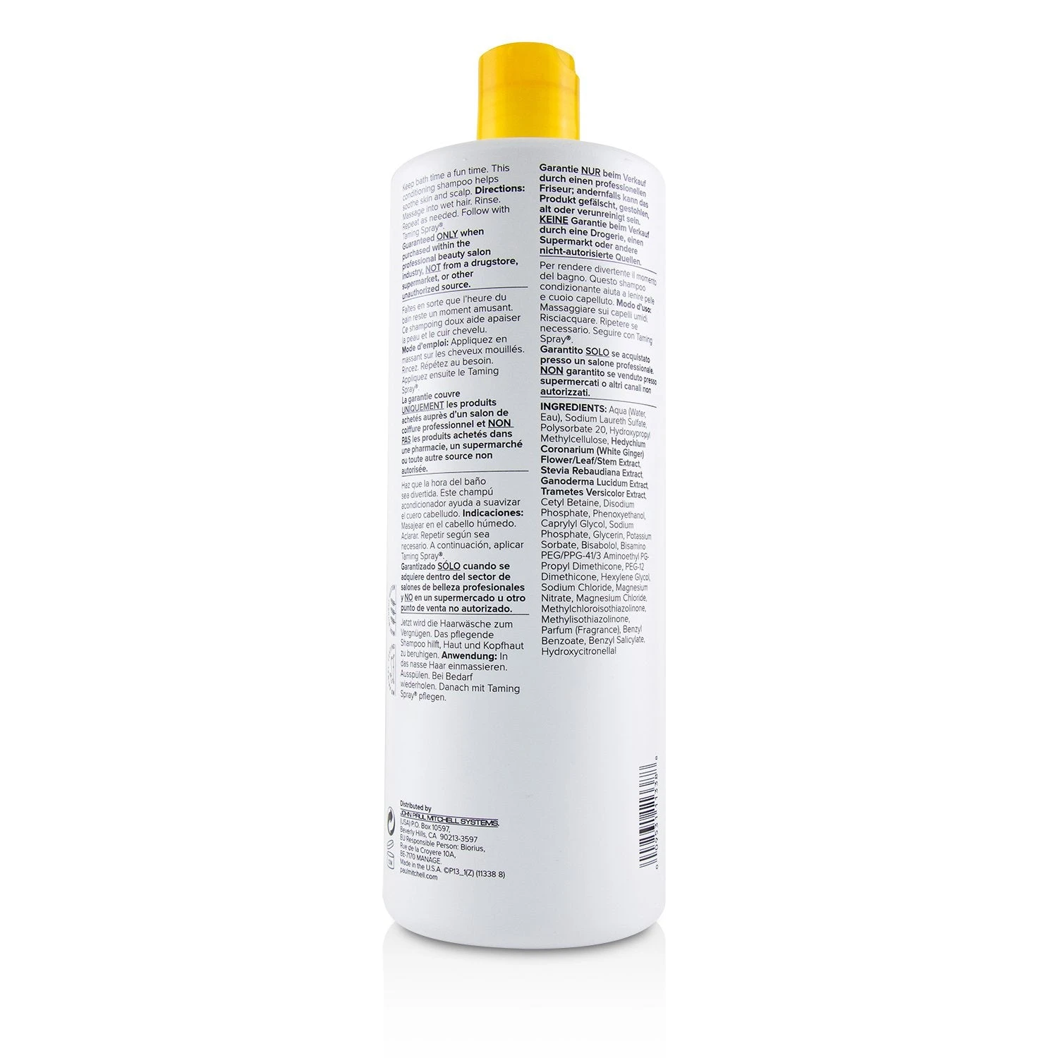 Paul Mitchell Baby Don't Cry Shampoo (Kids Wash - Tear Free) 1000ml/33.8oz 2 Paul Mitchell Baby Don't Cry Shampoo (Kids Wash - Tear Free) 1000ml/33.8oz - Image 2