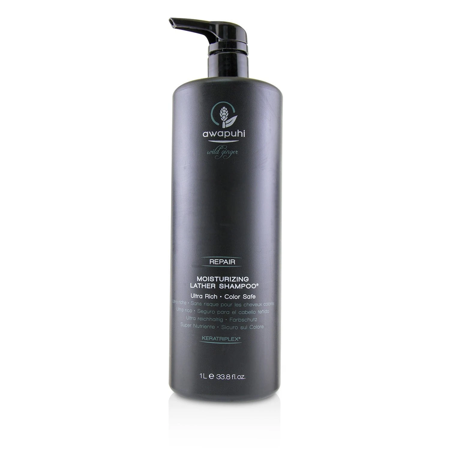 Paul Mitchell Awapuhi Wild Ginger Repair Moisturizing Lather Shampoo (Ultra Rich - Color Safe) 1000ml/33.8oz 1 Paul Mitchell Awapuhi Wild Ginger Repair Moisturizing Lather Shampoo (Ultra Rich - Color Safe) 1000ml/33.8oz