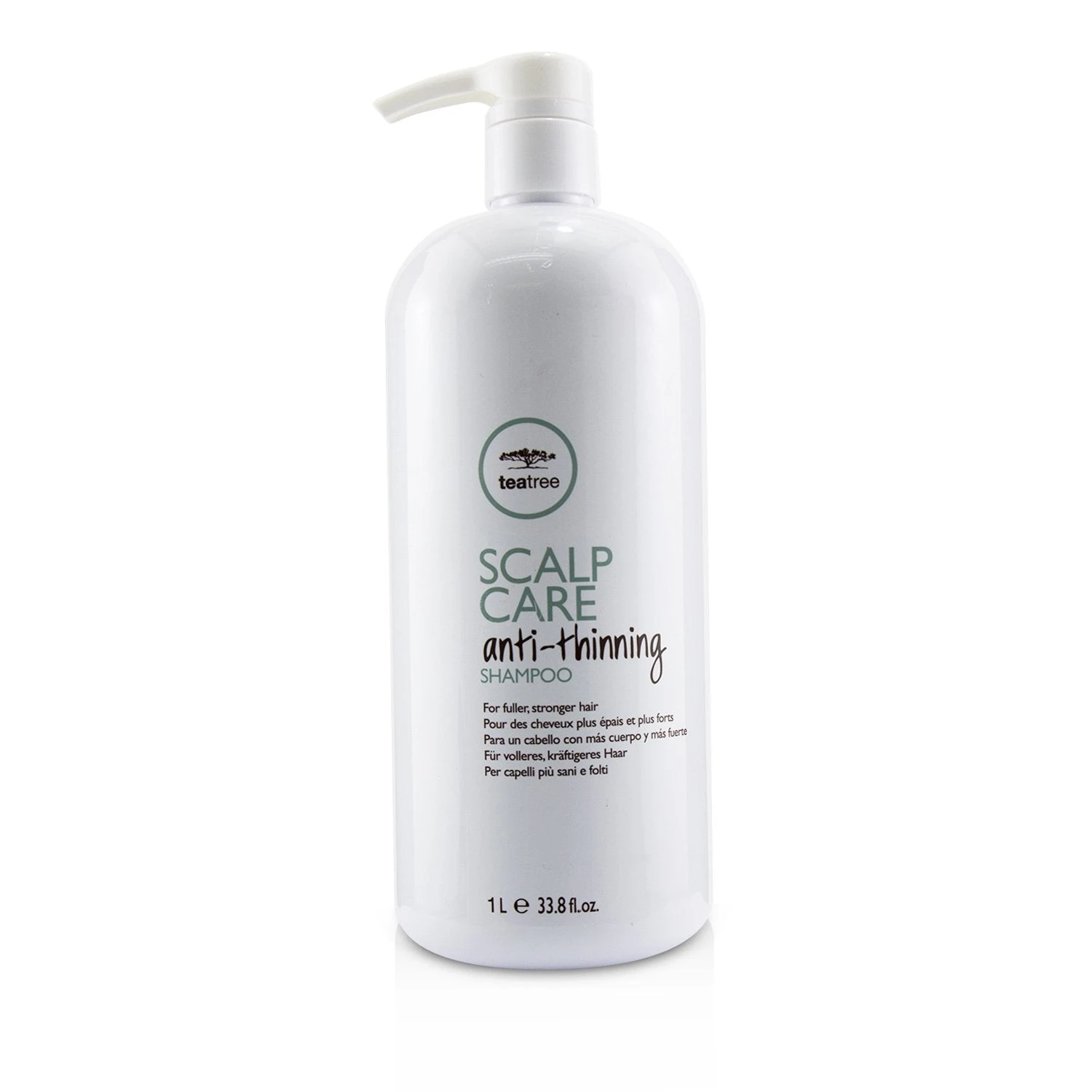 Paul Mitchell Tea Tree Scalp Care Anti-Thinning Shampoo (For Fuller, Stronger Hair) 1000ml/33.8oz 1 Paul Mitchell Tea Tree Scalp Care Anti-Thinning Shampoo (For Fuller, Stronger Hair) 1000ml/33.8oz