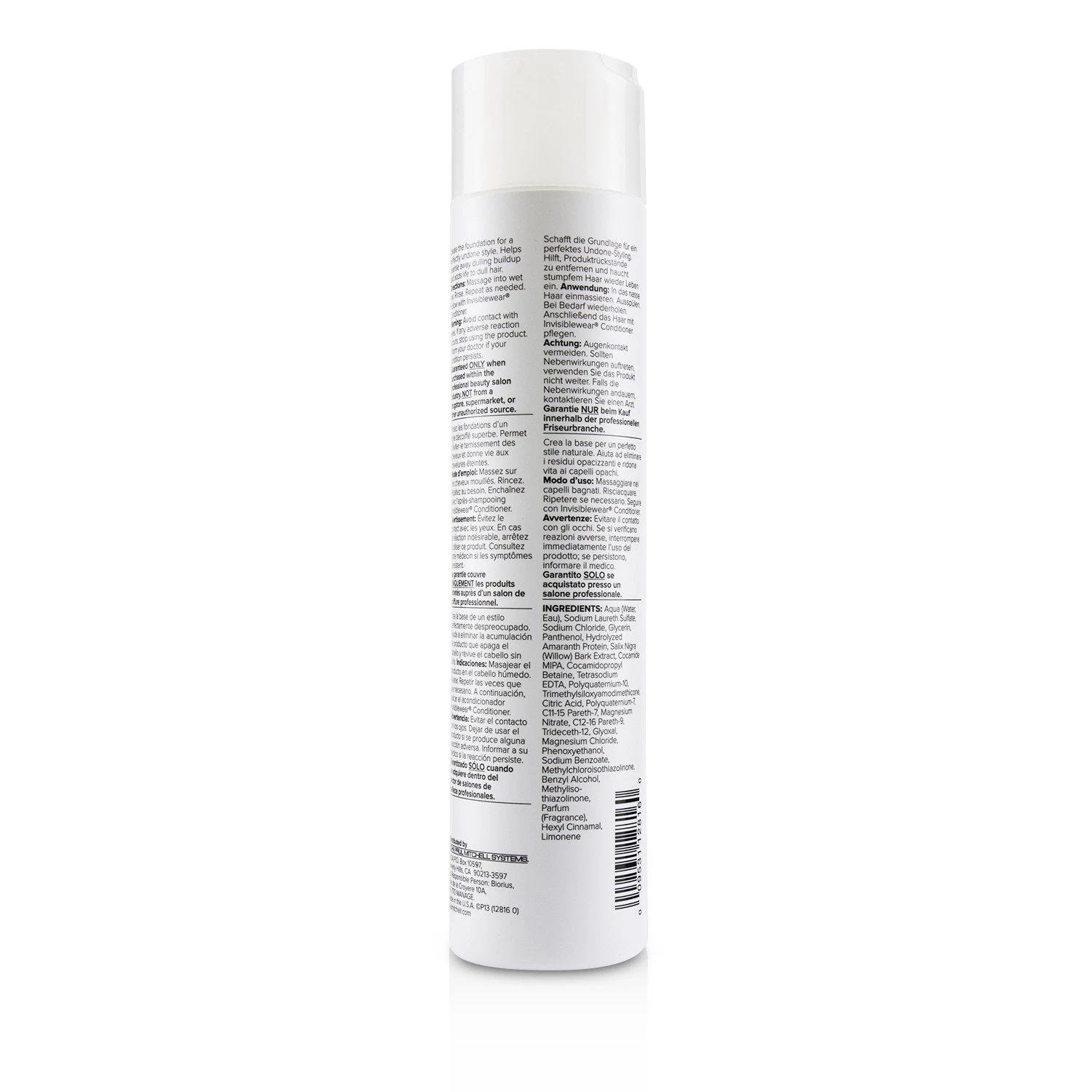 Paul Mitchell Invisiblewear Shampoo (Preps Texture - Builds Volume) 1000ml/33.8oz 4 Paul Mitchell Invisiblewear Shampoo (Preps Texture - Builds Volume) 1000ml/33.8oz - Image 4