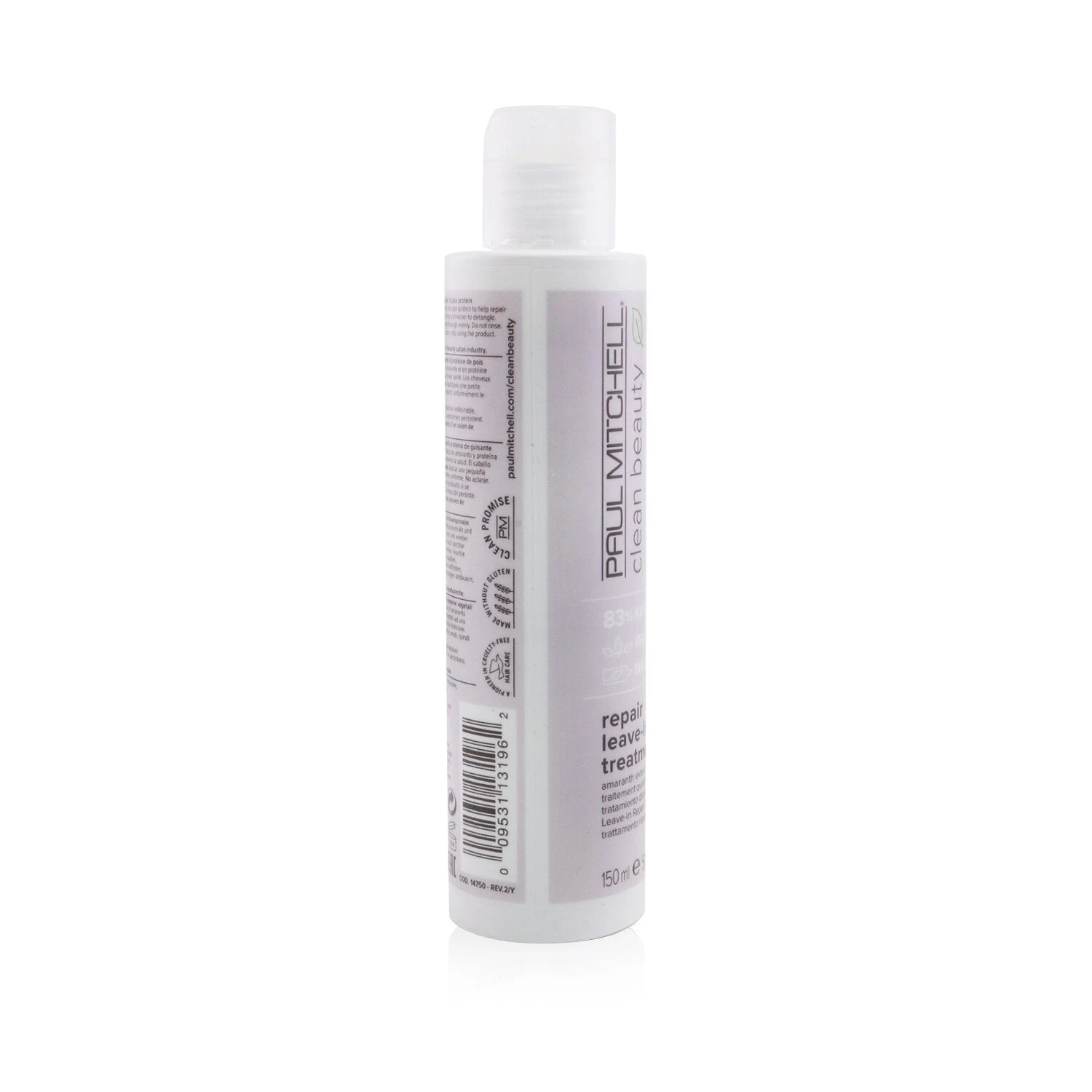 Paul Mitchell Clean Beauty Repair Leave-In Treatment 150ml/5.1oz 2 Paul Mitchell Clean Beauty Repair Leave-In Treatment 150ml/5.1oz - Image 2