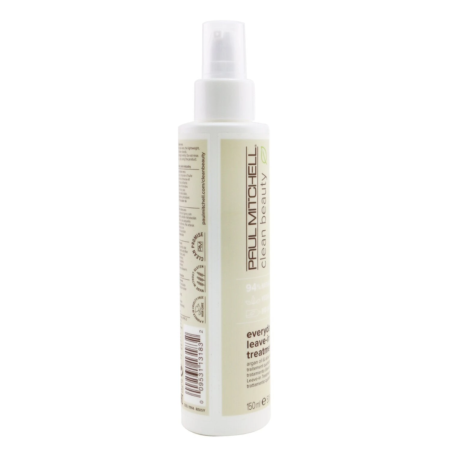 Paul Mitchell Clean Beauty Everyday Leave-In Treatment 150ml/5.1oz 2 Paul Mitchell Clean Beauty Everyday Leave-In Treatment 150ml/5.1oz - Image 2