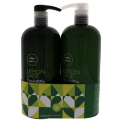 Paul Mitchell Tea Tree Lemon Sage Thickening Kit By Tea Tree For Unisex - 2 Pc Kit 33.8 Oz Shampoo, 33.8 Oz Conditioner